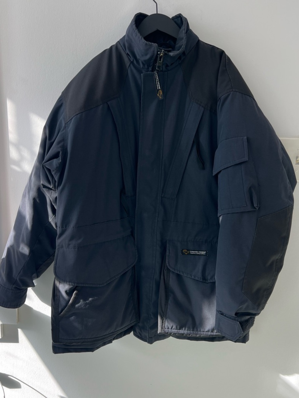 Vintage Canada Goose Expedition Parka Jacket Made in Canada L/G Warm Winter Coat
